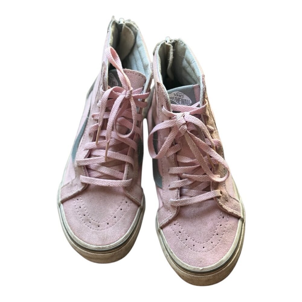 Vans Sneakers Kids 3 Pink Mist/Monument UY Sk8-Hi Zip (Flower Zip) VN0A3276OE4
